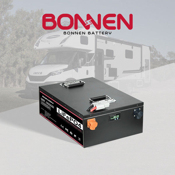 Batería de litio para caravanas, batería Lifepo4 de alto rendimiento de 12V 400Ah para RV, caravanas y autocaravanas