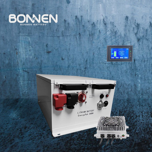 Motor eléctrico fuera de borda 24V Batería de litio para barcos con caja de batería AL y célula LiFePo4