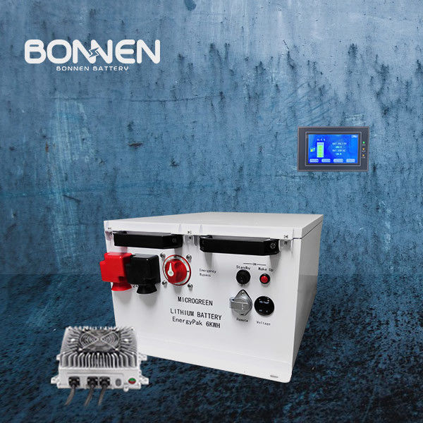 Motor eléctrico fuera de borda 24V Batería de litio para barcos con caja de batería AL y célula LiFePo4