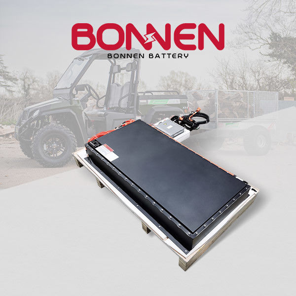 Paquete de baterías LiFePO4 de 96V 200Ah para coches eléctricos y proyectos de conversión con monitoreo LCD remoto