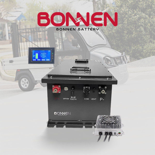 60V 100Ah Batería LiFePO4 para carros de golf Vehículos de baja velocidad Alta tensión Larga vida